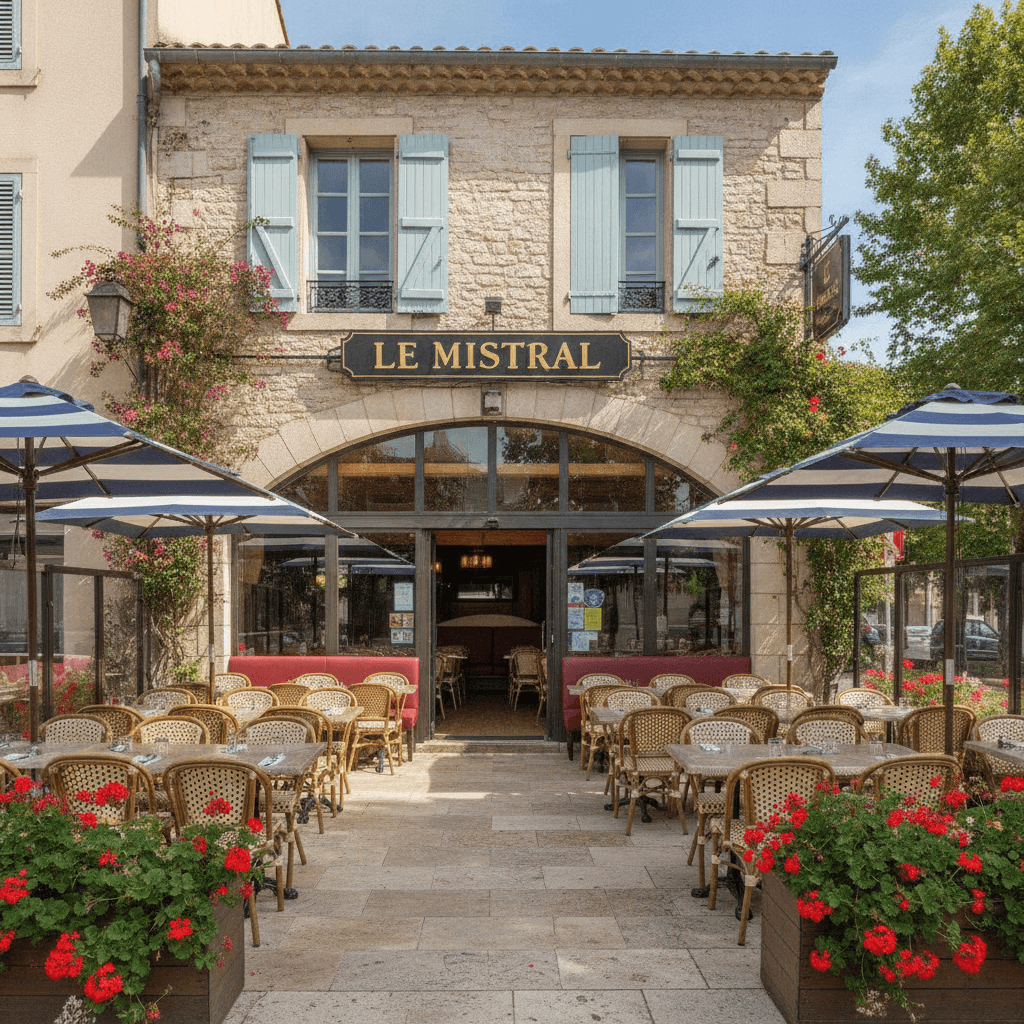 Bar-brasserie 180m² à Saint-Laurent-Du-Var : terrasse - licence IV - Image 1