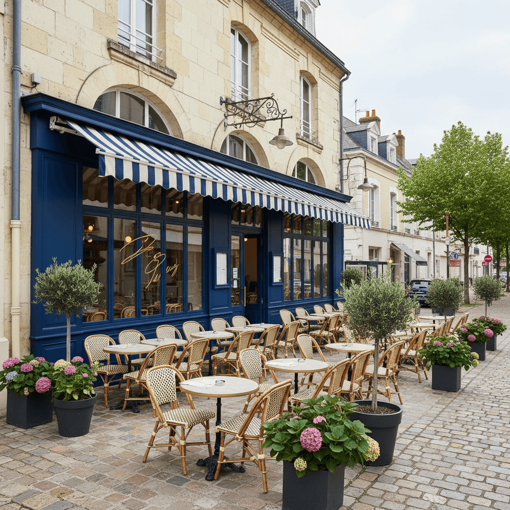 Restaurant à Mouilleron-Le-Captif : terrasse - licence IV - Image 1