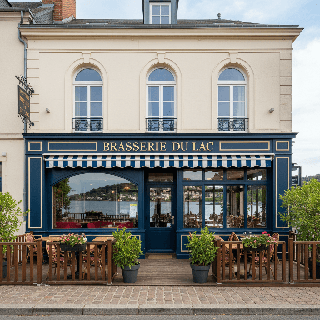 Bar-brasserie 440m² à Langres : terrasse - licence IV - Image 1