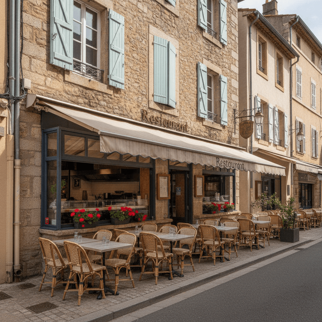 Restaurant à Amélie-Les-Bains-Palalda : terrasse - licence IV - Image 1