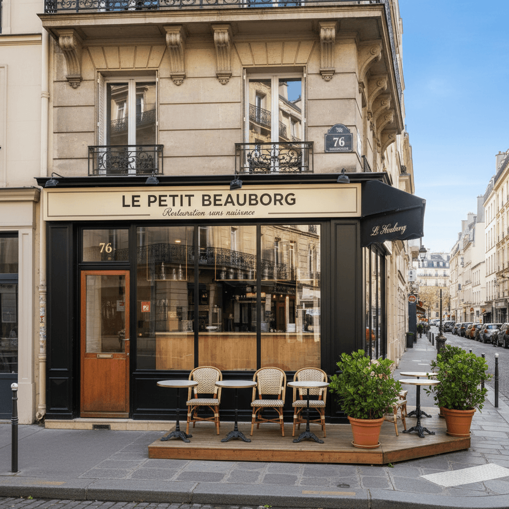 Local Commercial Restauration à Beaubourg - 76 m² - Image 1