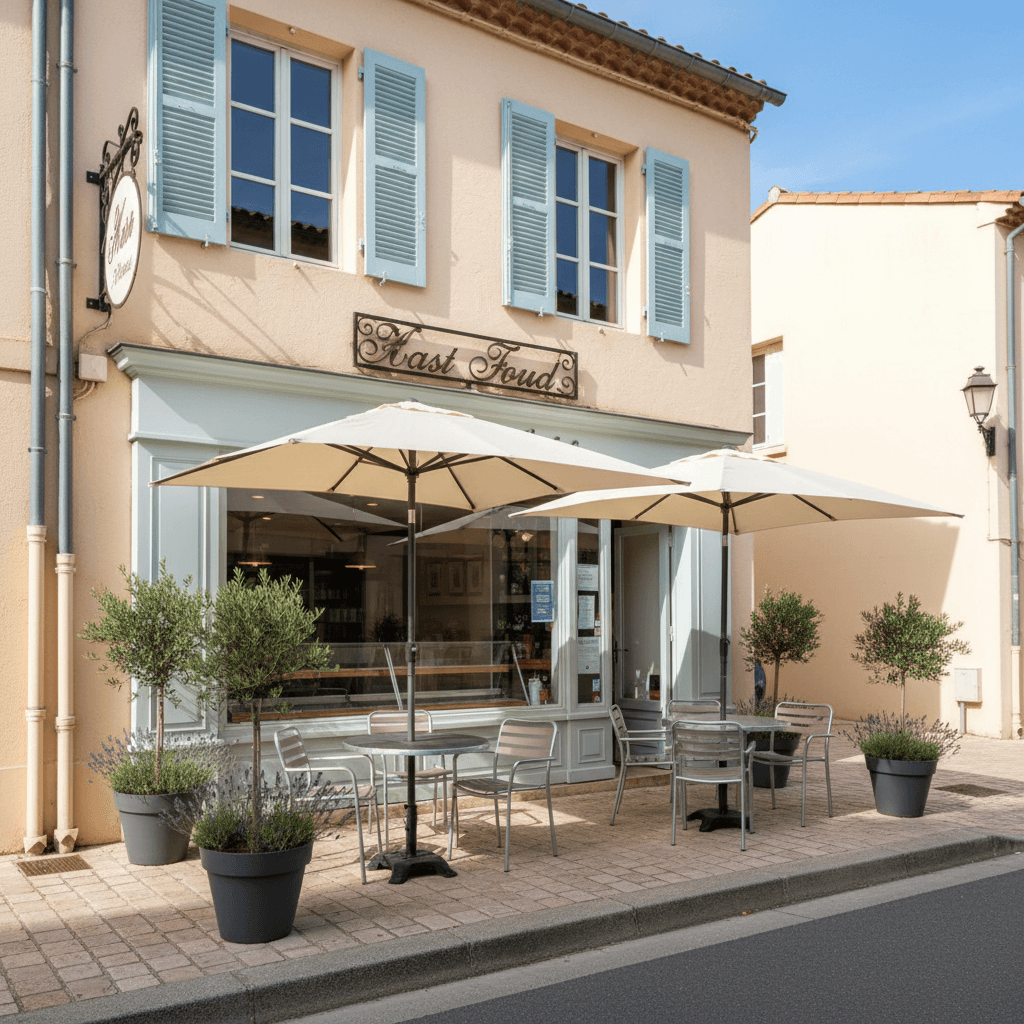 Fast-food 58m² à Six-Fours-Les-Plages : terrasse - licence IV - Image 1
