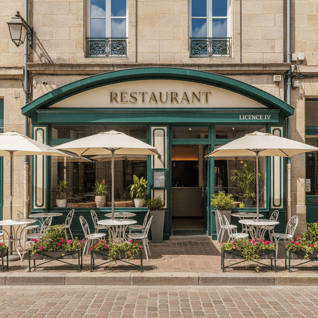 Restaurant 250m² à Issoire : terrasse - licence IV - Image 1