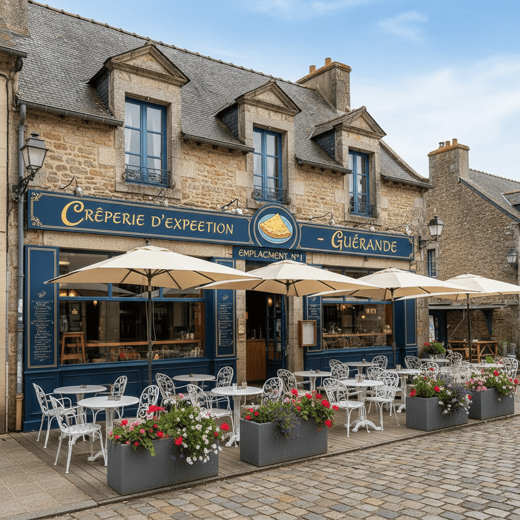 Restaurant 120m² à Guérande : terrasse - Image 1