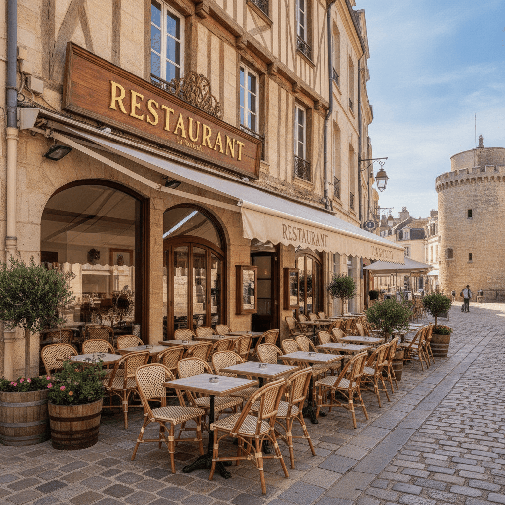 Restaurant 270m² à La Rochelle : terrasse - licence IV - Image 1