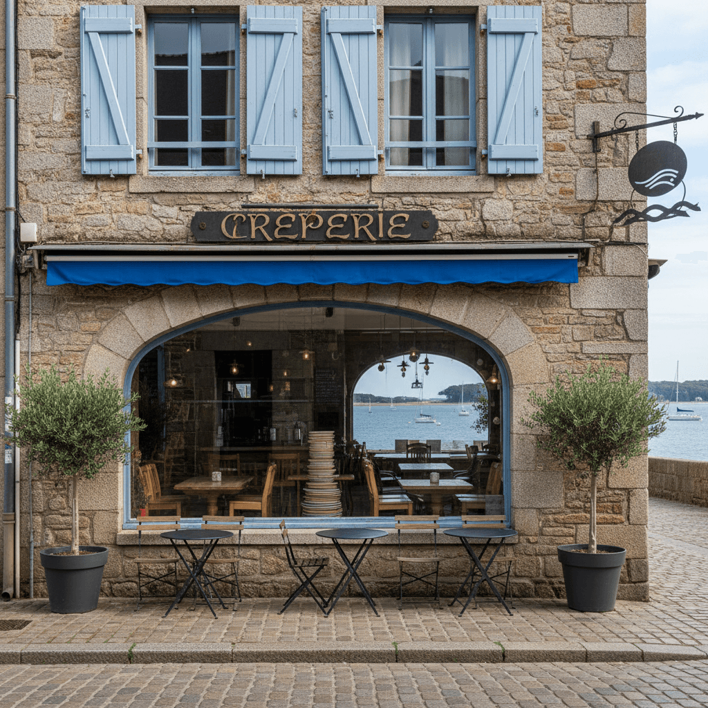 Restaurant à Vannes : terrasse - Image 1
