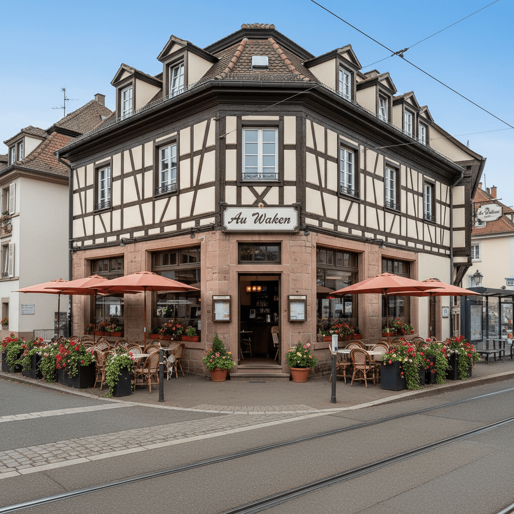 Restaurant 520m² à Schiltigheim : terrasse - licence IV - Image 1