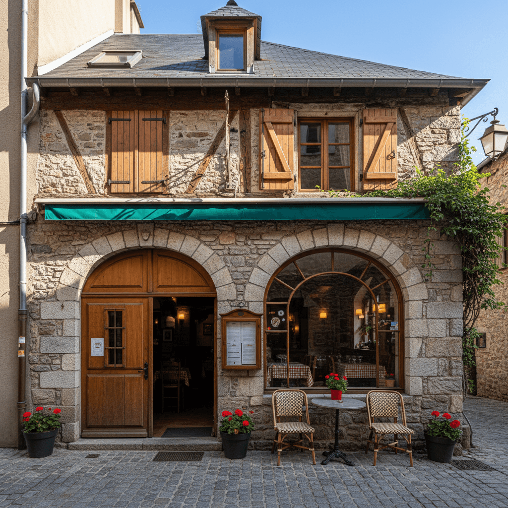 Restaurant à Guillestre : terrasse - extraction - Image 1