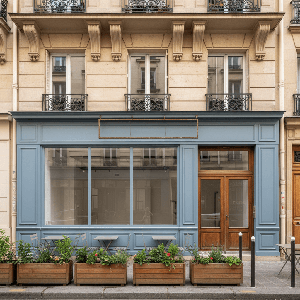 Local vide 944m² à Paris : extraction