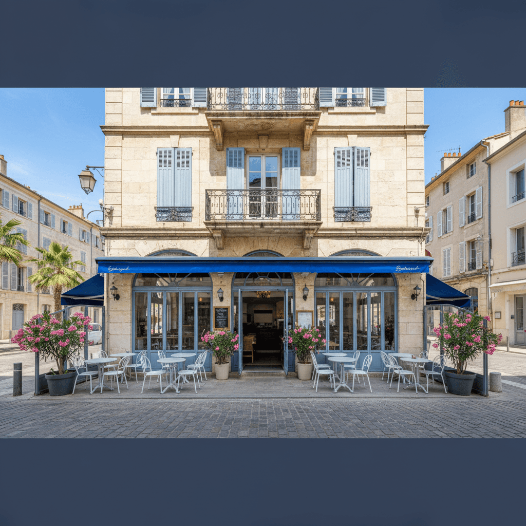 Restaurant à Toulon : terrasse - licence IV - Image 1