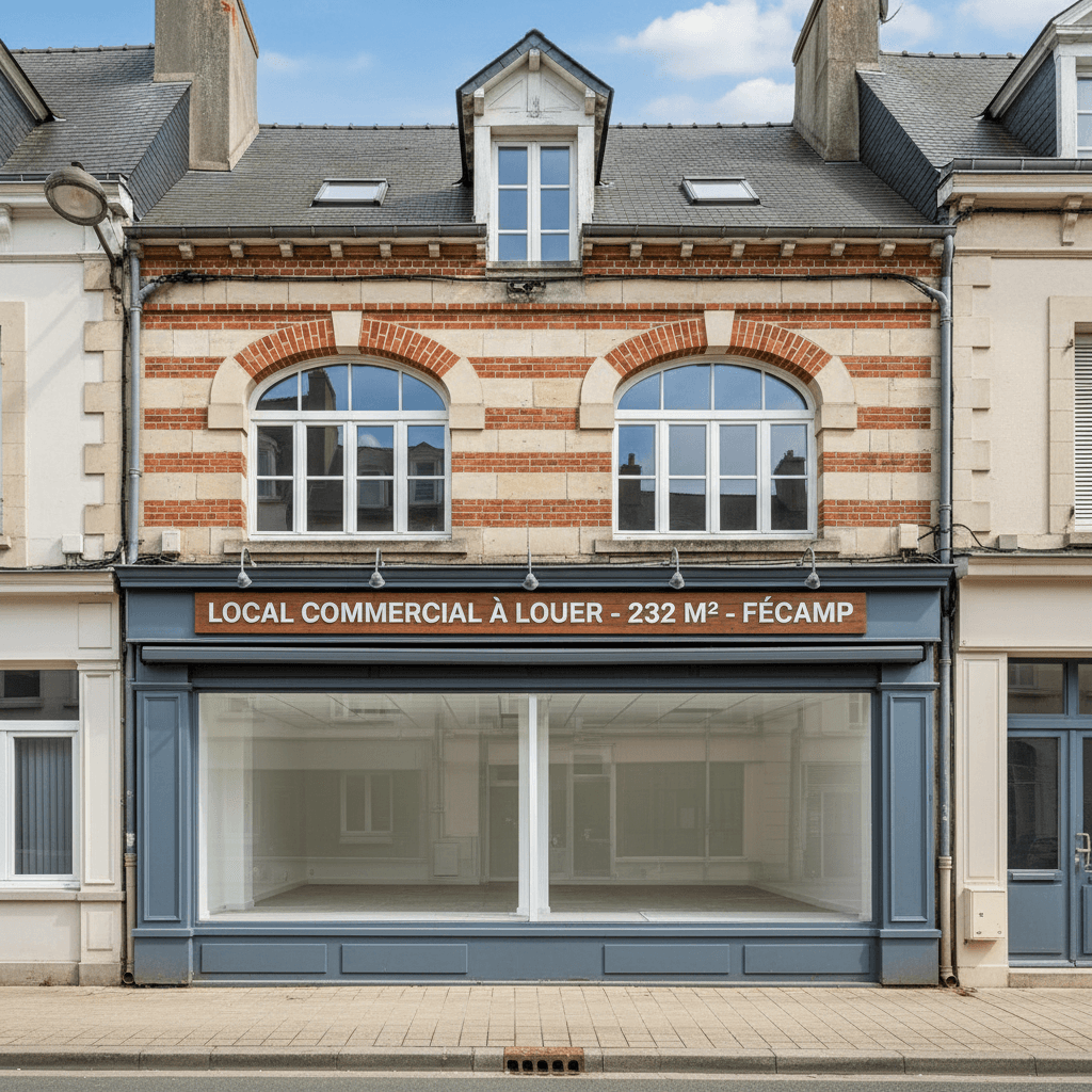 Local Commercial de 232 m² à Fécamp - Image 1