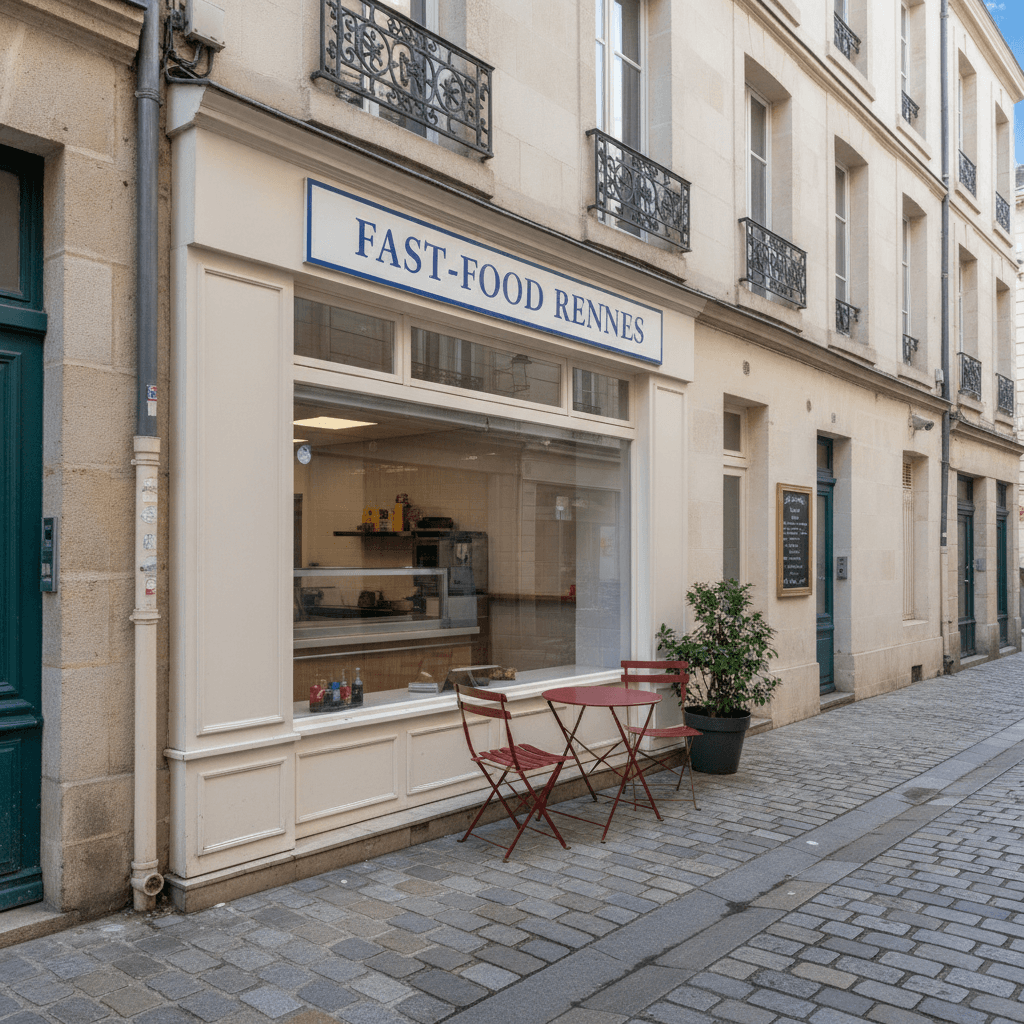 Fast-food 8m² à Rennes