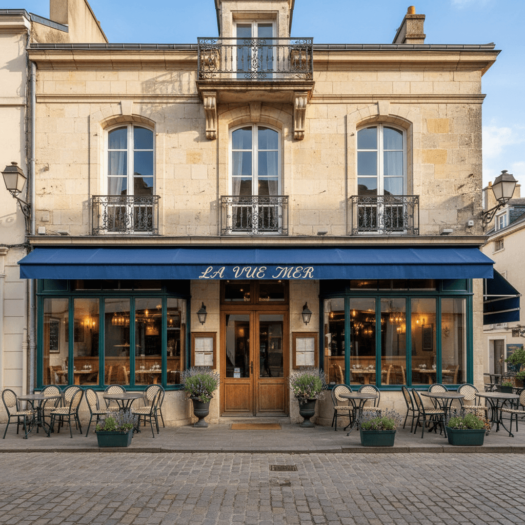 Restaurant 275m² à Saintes : terrasse - licence IV - Image 1
