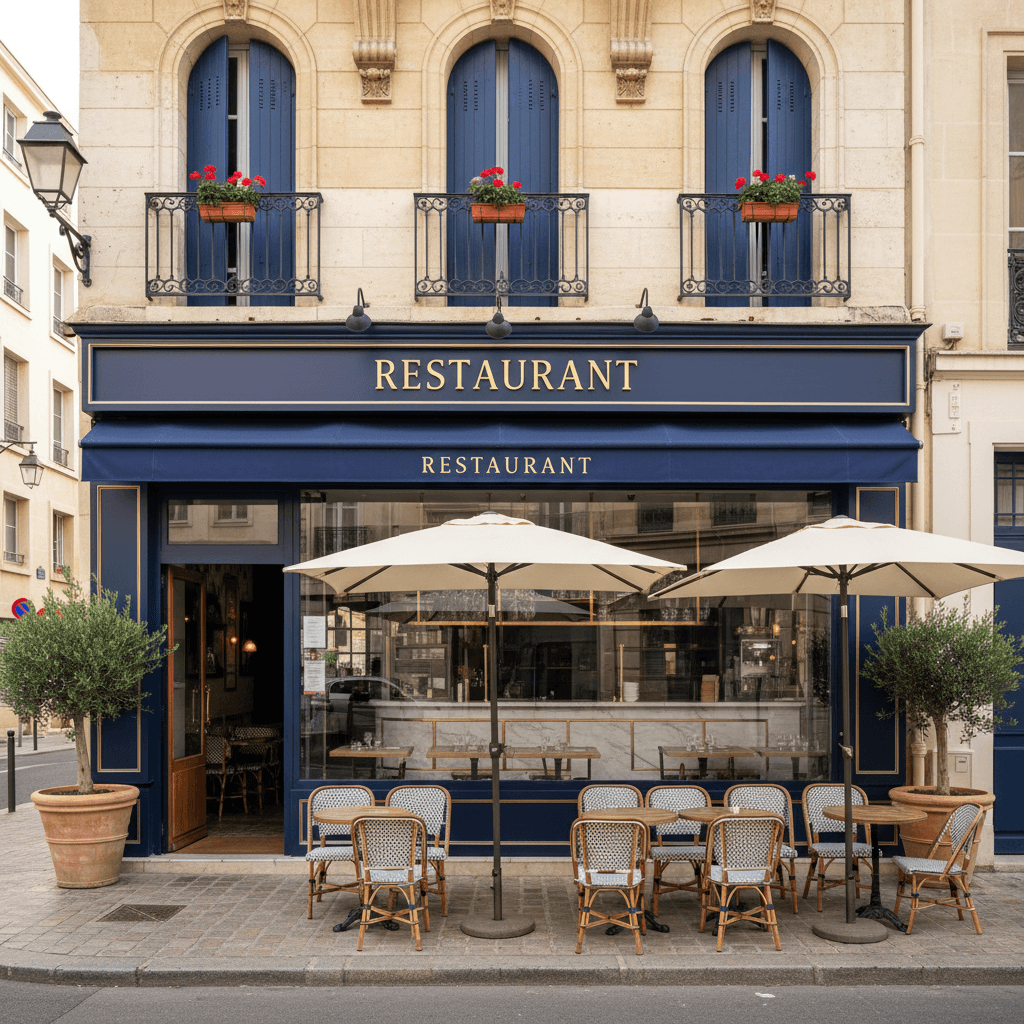 Restaurant 180m² à Marseille : terrasse - extraction - Image 1