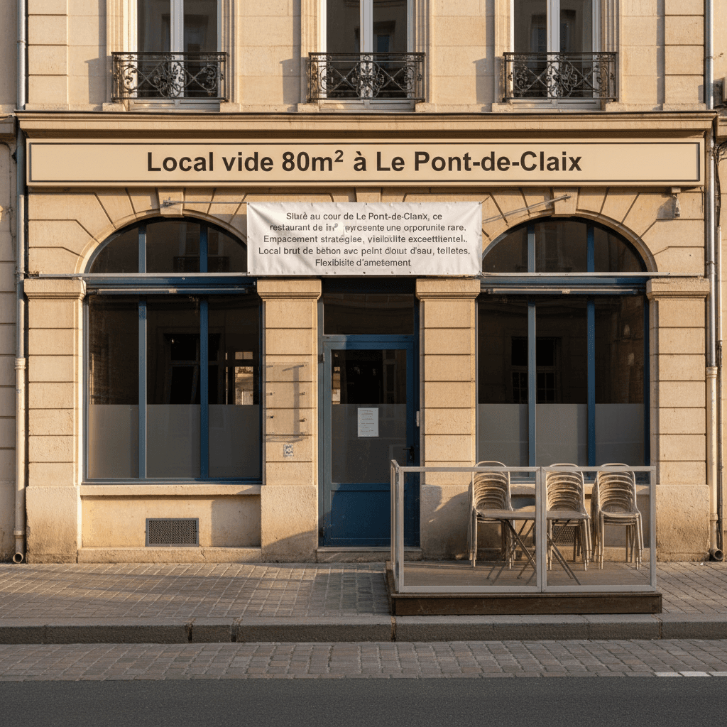 Local vide 80m² à Le Pont-de-Claix - Image 1