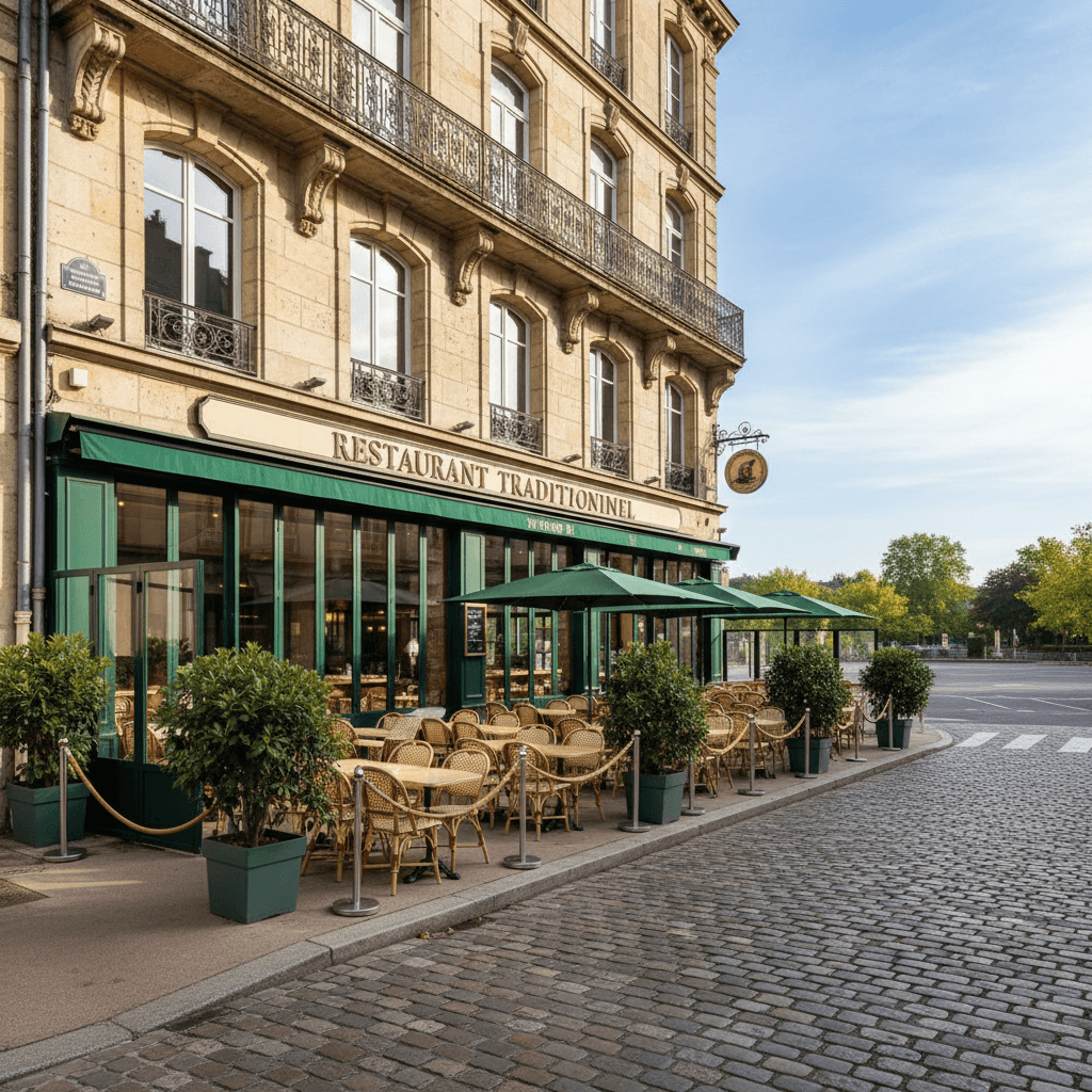 Restaurant 250m² à Nantes : terrasse - licence IV