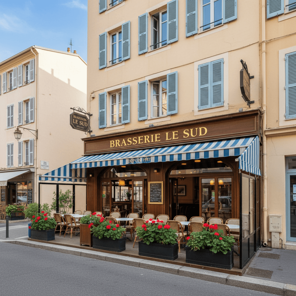 Bar-brasserie 100m² à Nice : terrasse - licence IV