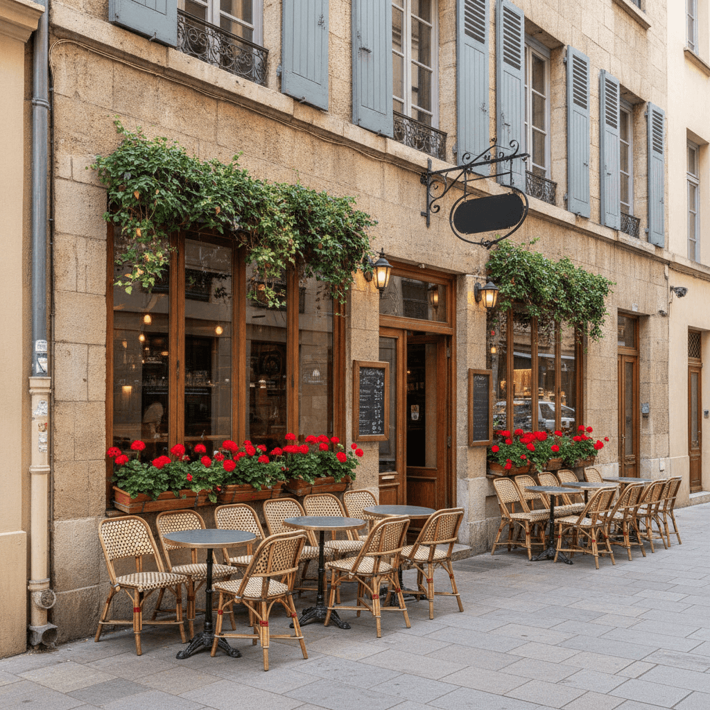 Bar-brasserie 100m² à Lyon : terrasse - licence IV