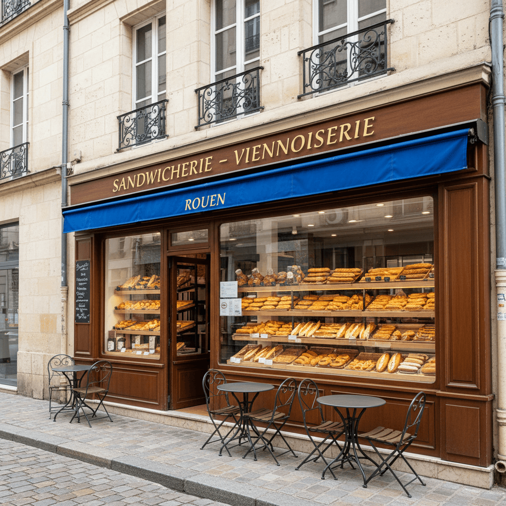 Fast-food 60m² à Rouen - Image 1