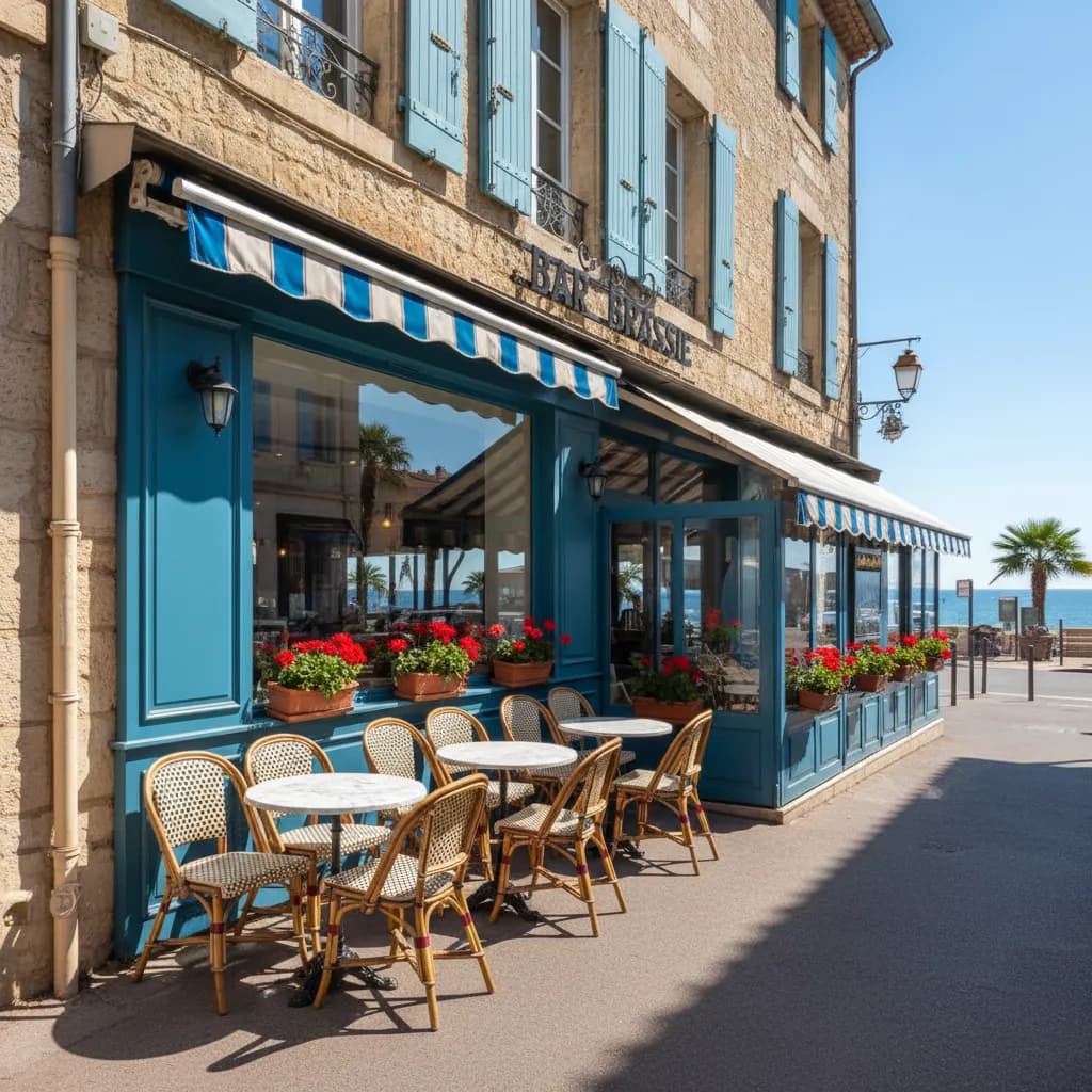 Bar-brasserie 80m² à Montpellier : terrasse - licence IV - Image 1