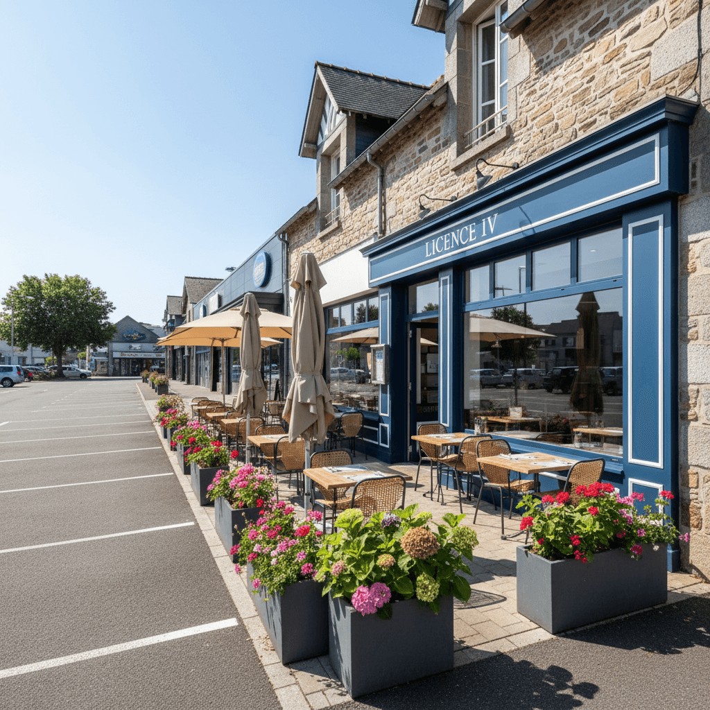 Restaurant à Paimpol : terrasse - licence IV - Image 1