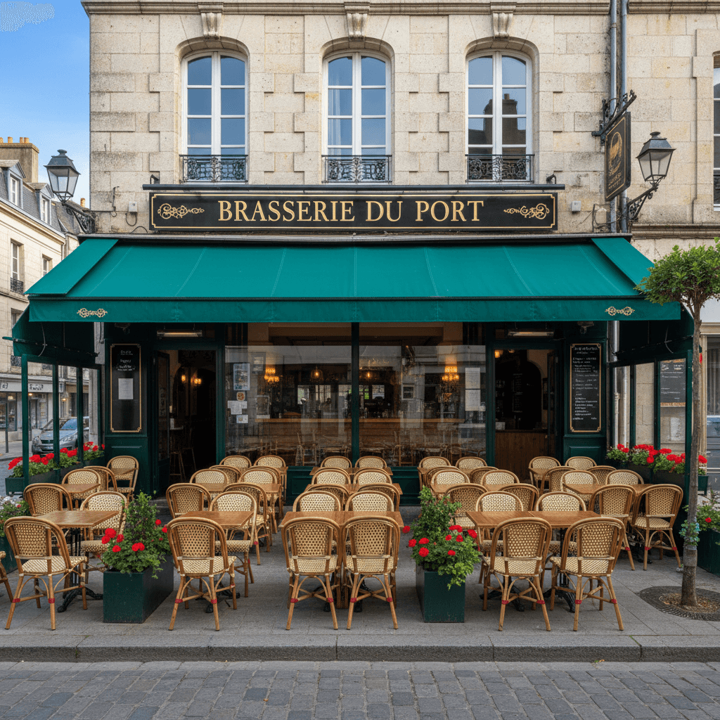 Bar-brasserie à Vannes : terrasse - licence IV - Image 1