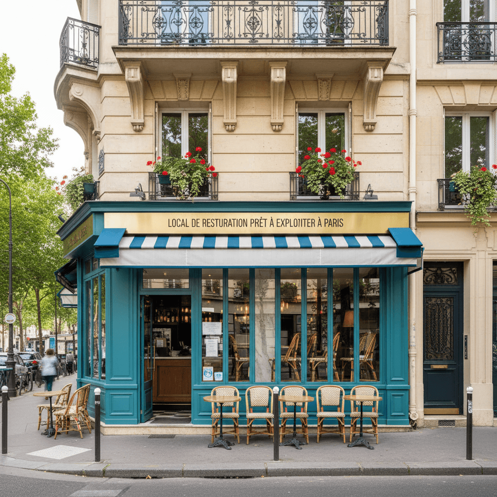 Local de Restauration Prêt à Exploiter à Paris