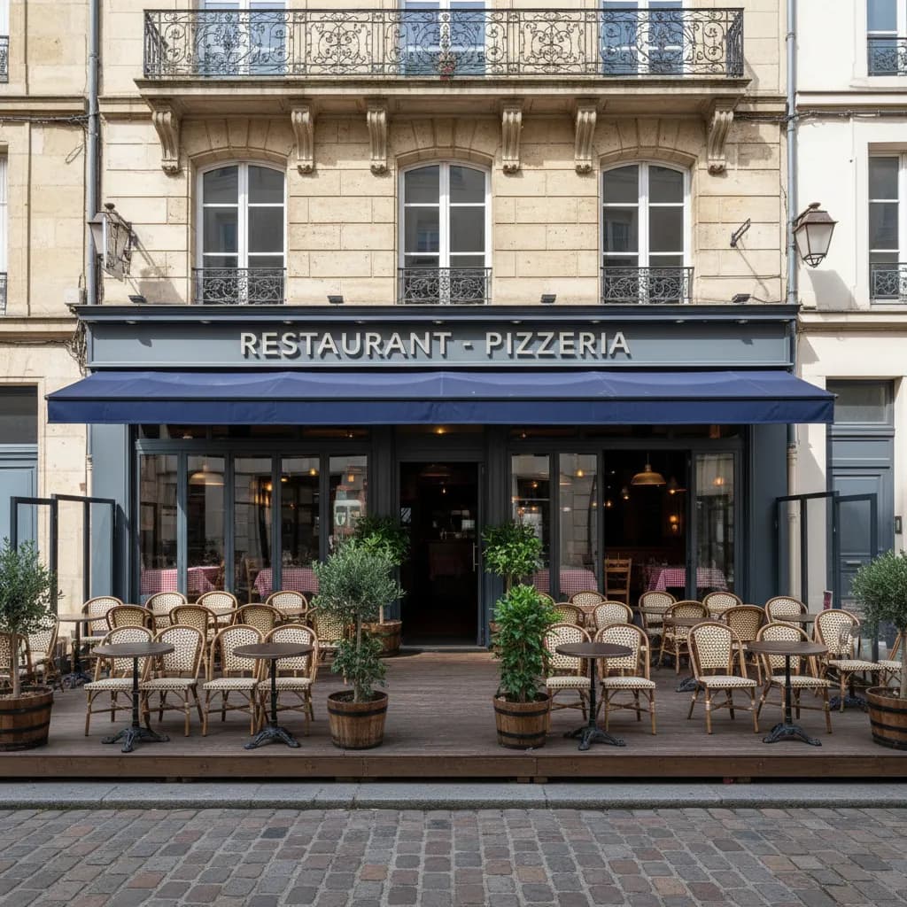 Restaurant 75m² à Nantes : terrasse - licence IV - Image 1