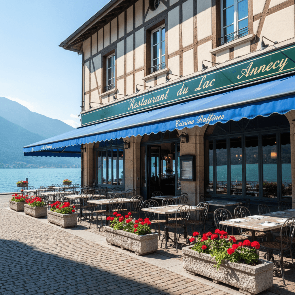 Restaurant 205m² à Annecy : terrasse - licence IV - Image 1