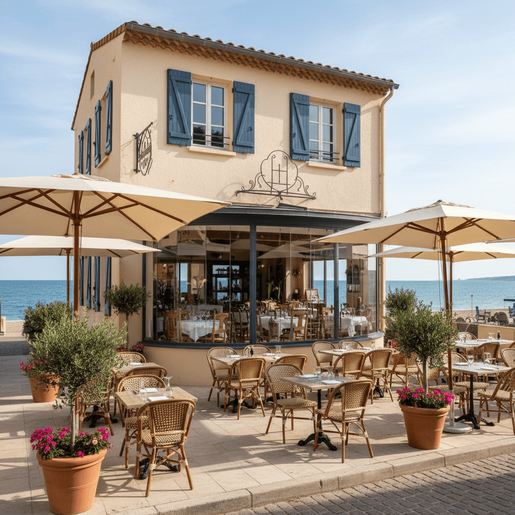 Restaurant 192m² à Saint-Laurent-Du-Var : terrasse - licence IV - Image 1