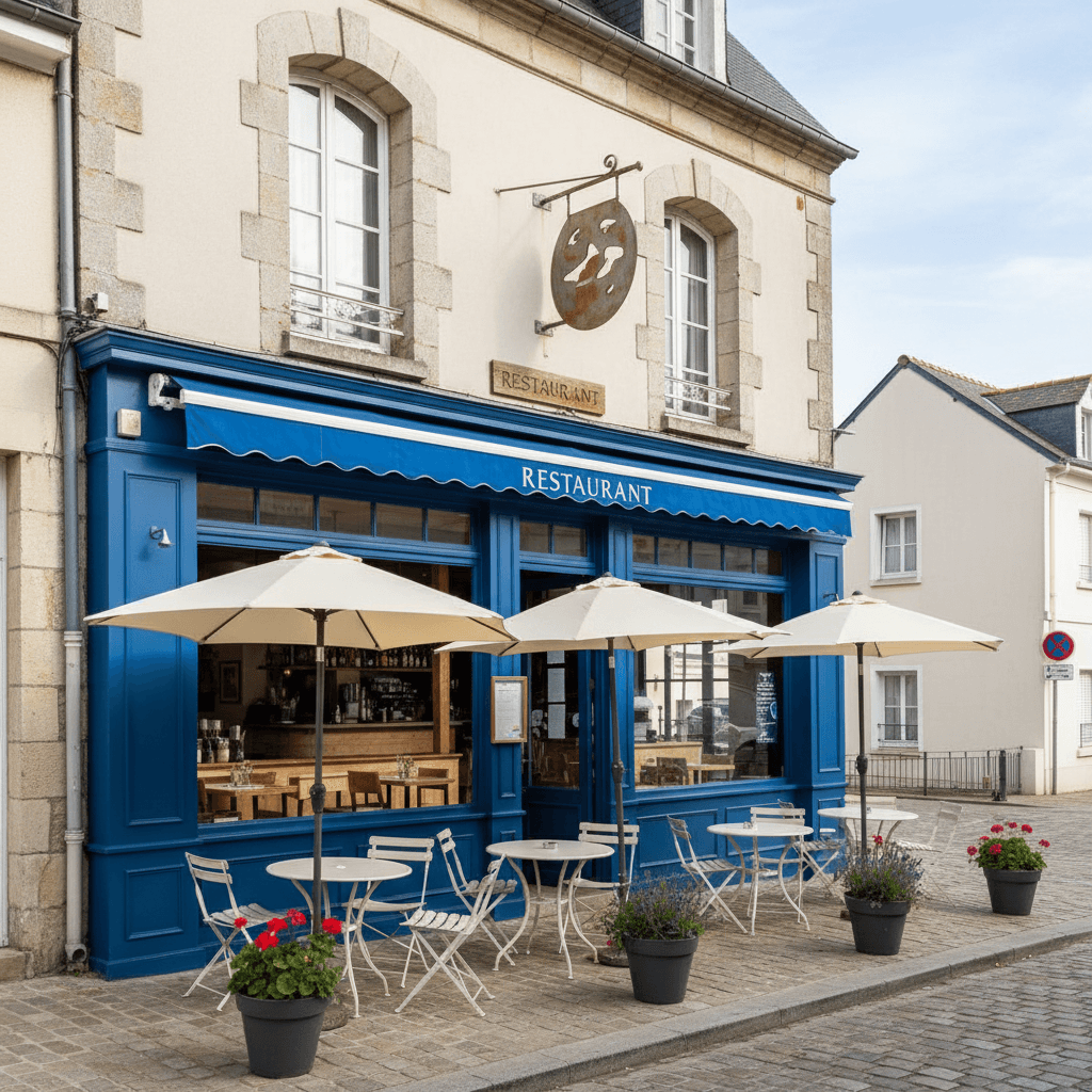 Restaurant 70m² à Pornichet : terrasse - licence IV - Image 1