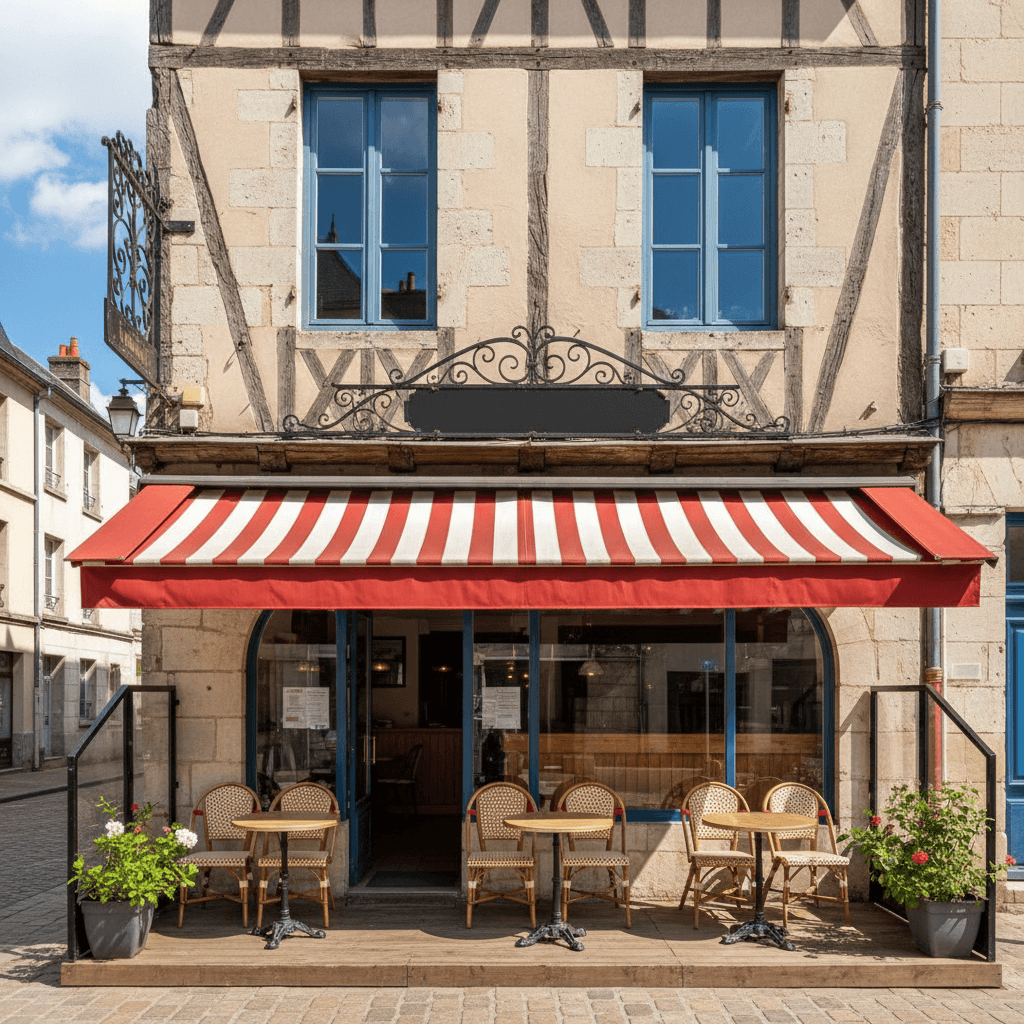 Restaurant 80m² à Alençon : terrasse - licence IV - Image 1