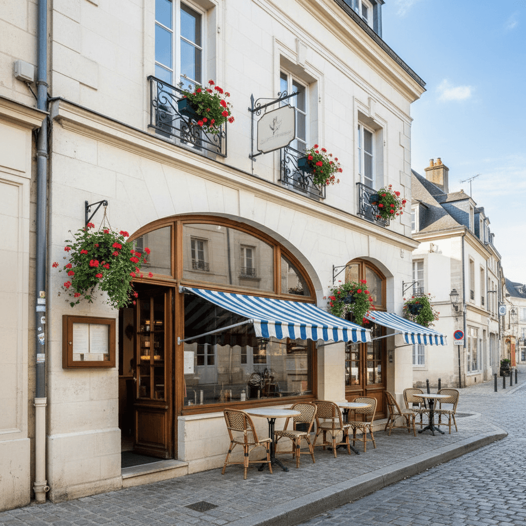 Restaurant 85m² à Chartres : extraction