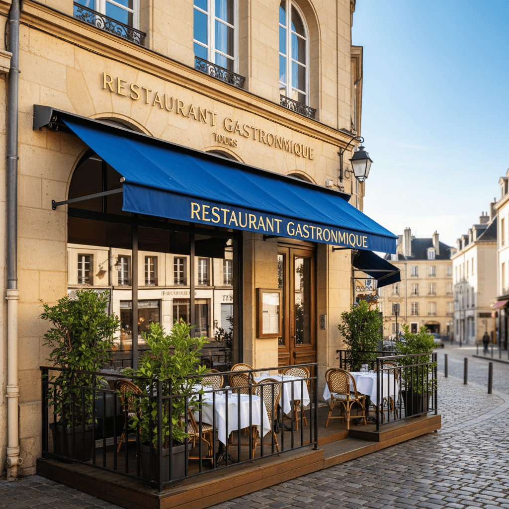 Restaurant 150m² à Tours : terrasse - licence IV - Image 1