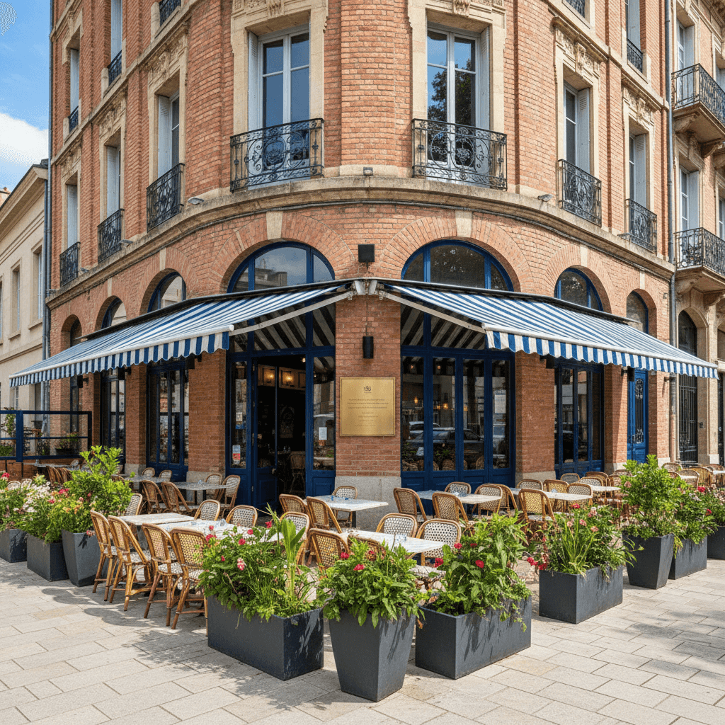 Restaurant à Toulouse : terrasse - licence IV - Image 1