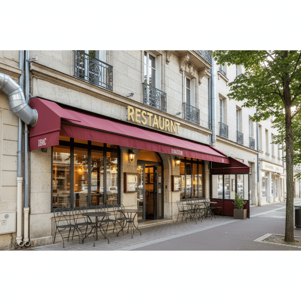 Restaurant spacieux à Gonesse - 377 m² avec conduit - Image 1