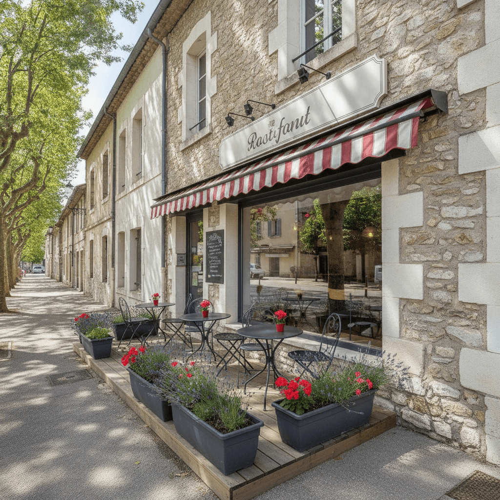 Fast-food 55m² à Rocbaron : terrasse - licence IV - Image 1