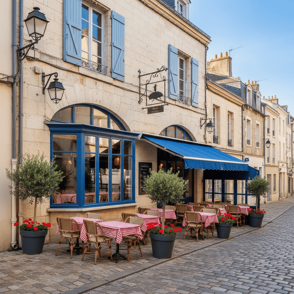 Restaurant 95m² à La Rochelle : terrasse - licence IV - Image 1