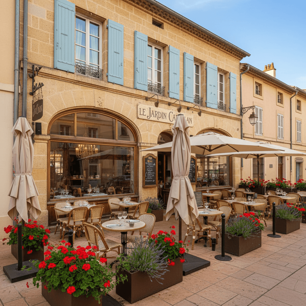 Restaurant 806m² à Perpignan : terrasse - licence IV - Image 1