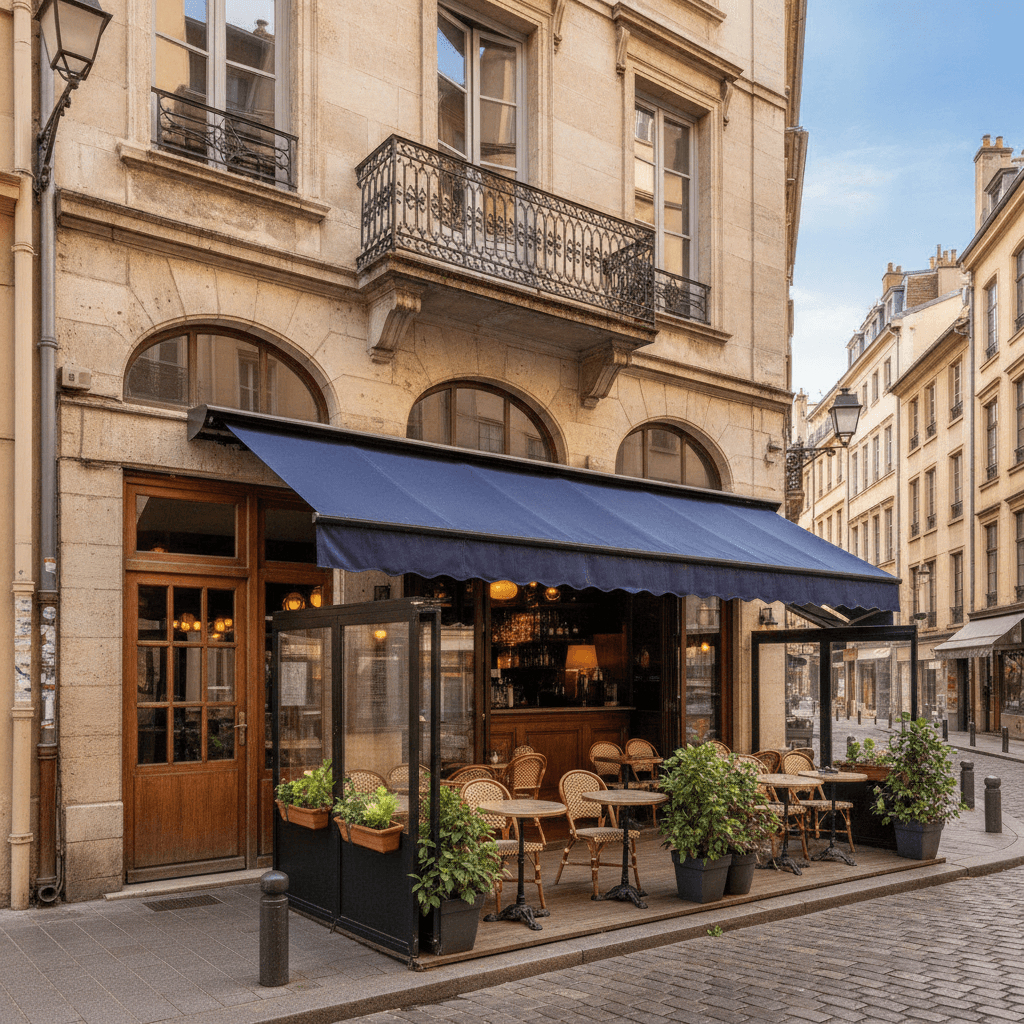 Restaurant 77m² à Lyon : extraction - climatisation