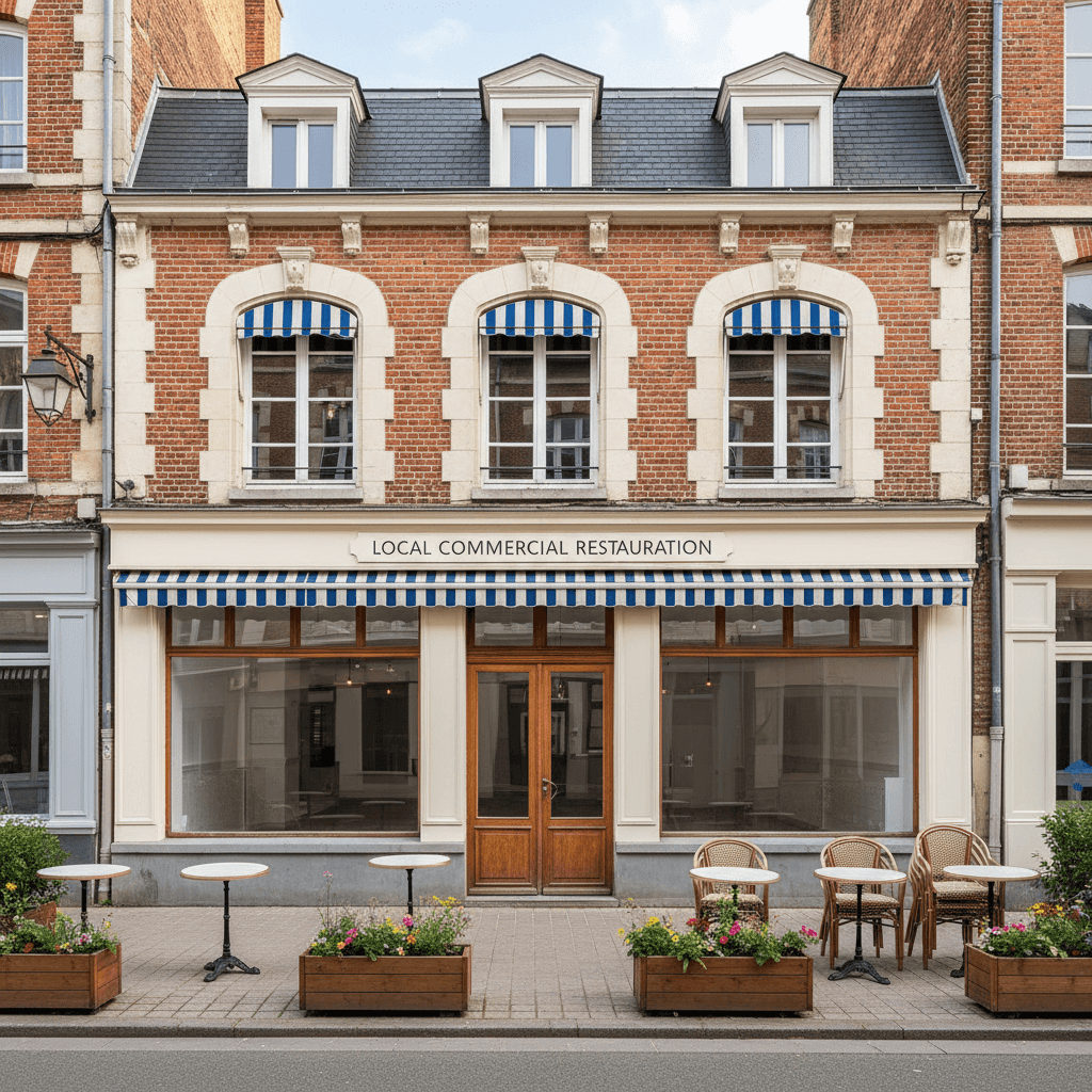 Local Commercial Restauration à Lille - 177 m²