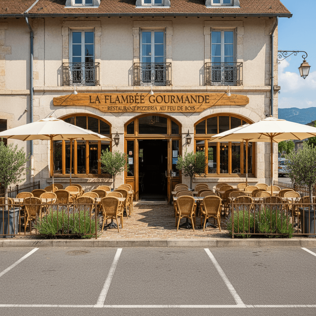 Restaurant à Grenoble : terrasse - licence IV