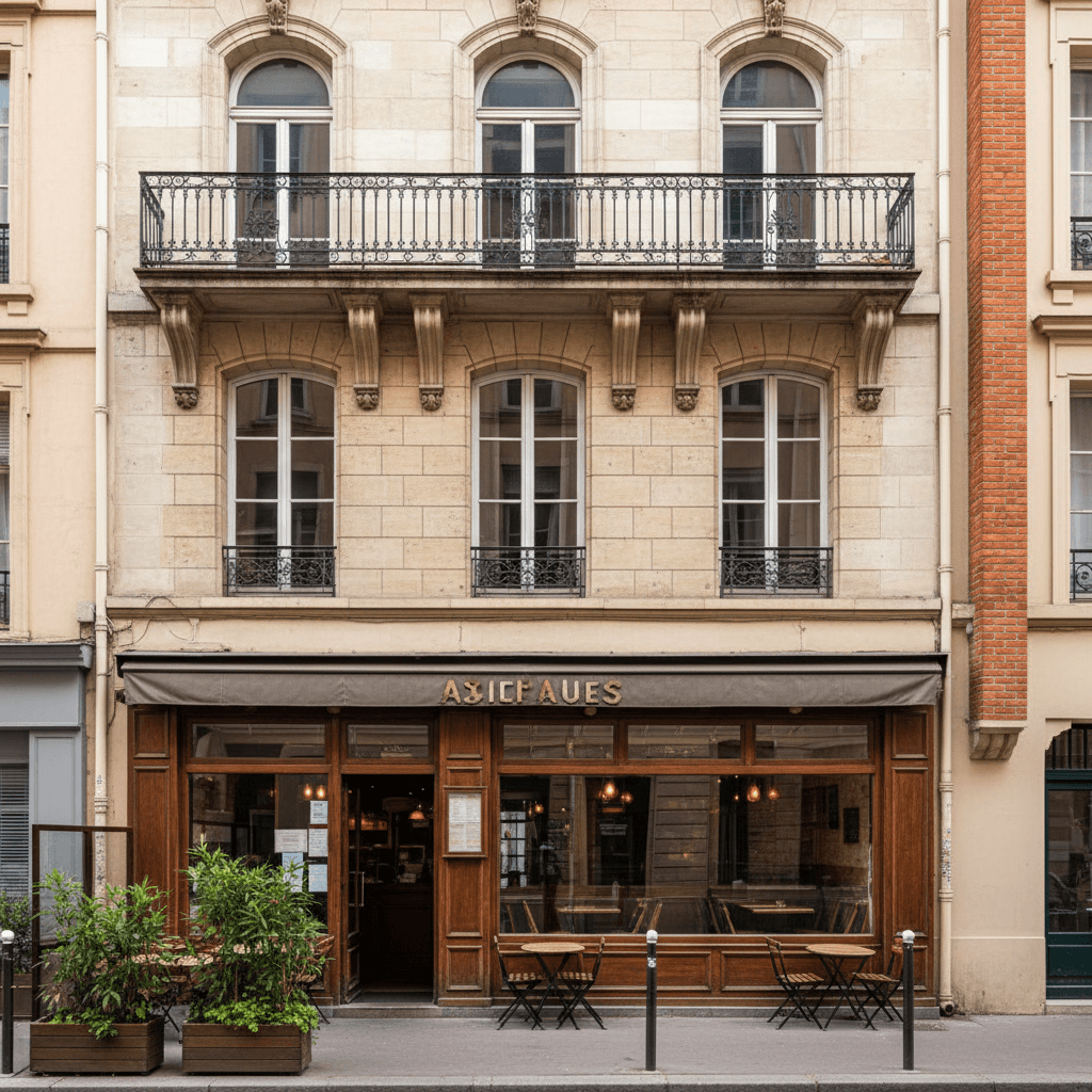 Fast-food 130m² à Lyon : extraction