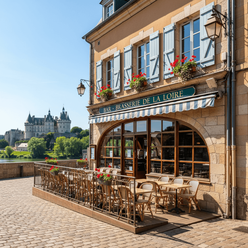 Bar-brasserie 170m² à Blois : terrasse - licence IV - Image 1