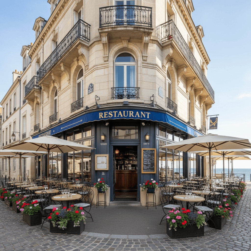Restaurant à La Roche-Sur-Yon : terrasse - licence IV - Image 1
