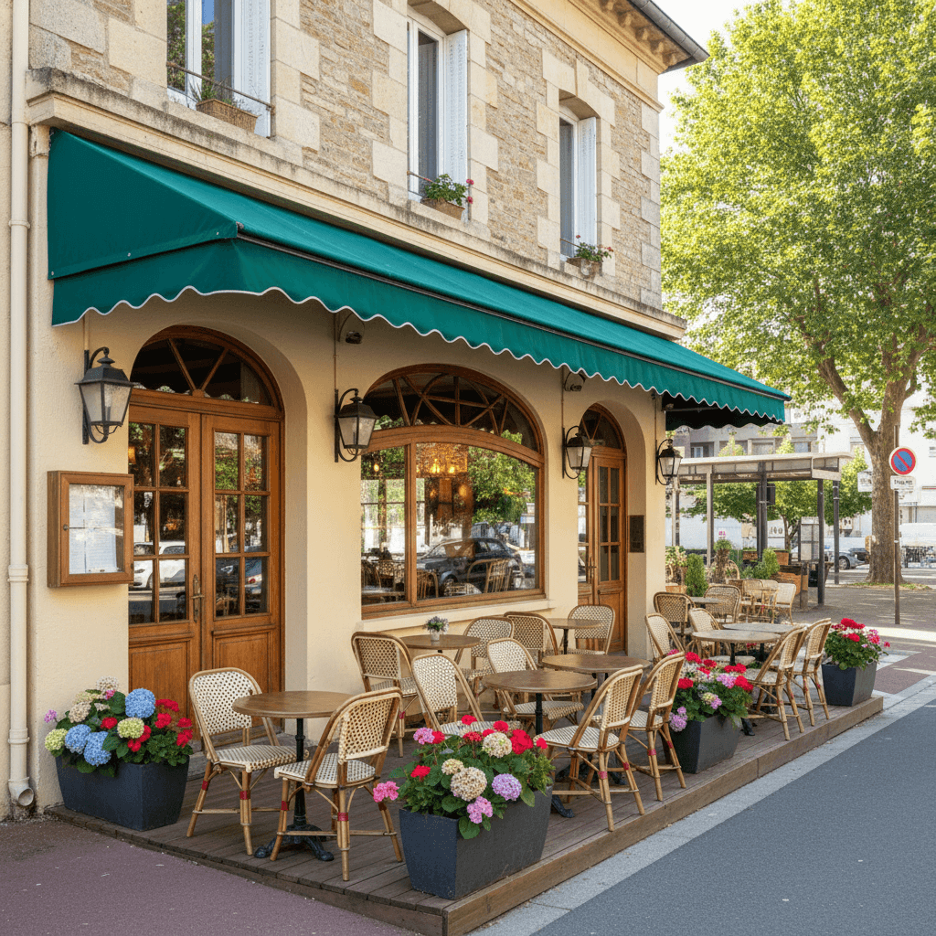 Restaurant 90m² à La Baule-Escoublac : terrasse - extraction - Image 1