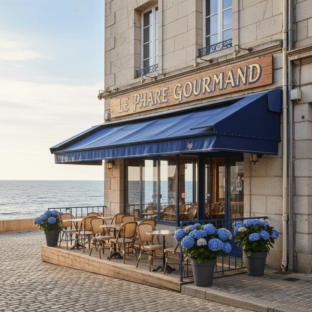 Restaurant 100m² à Cherbourg-En-Cotentin : terrasse - extraction - Image 1