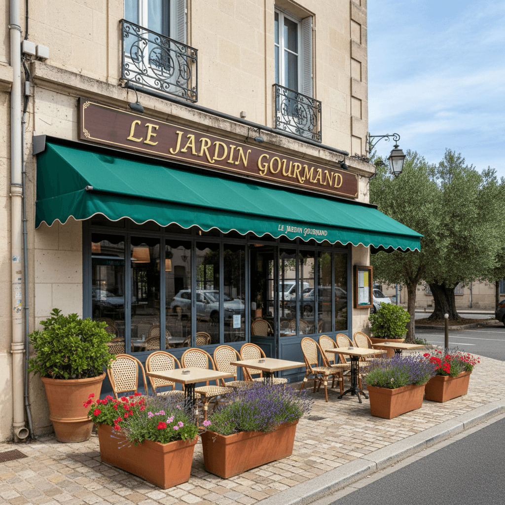 Restaurant 450m² à Béziers : terrasse - parking - Image 1