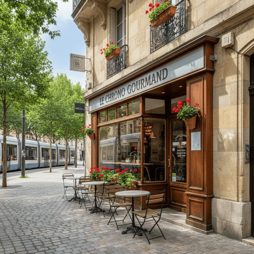 Fast-food 100m² à Bordeaux : terrasse - licence IV