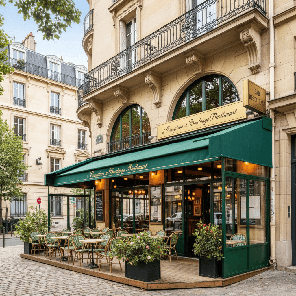 Bar Restaurant d'Exception à Boulogne-Billancourt - Image 1